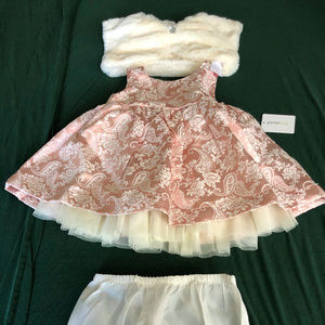 baby girl fancy dress 9MO NEW
